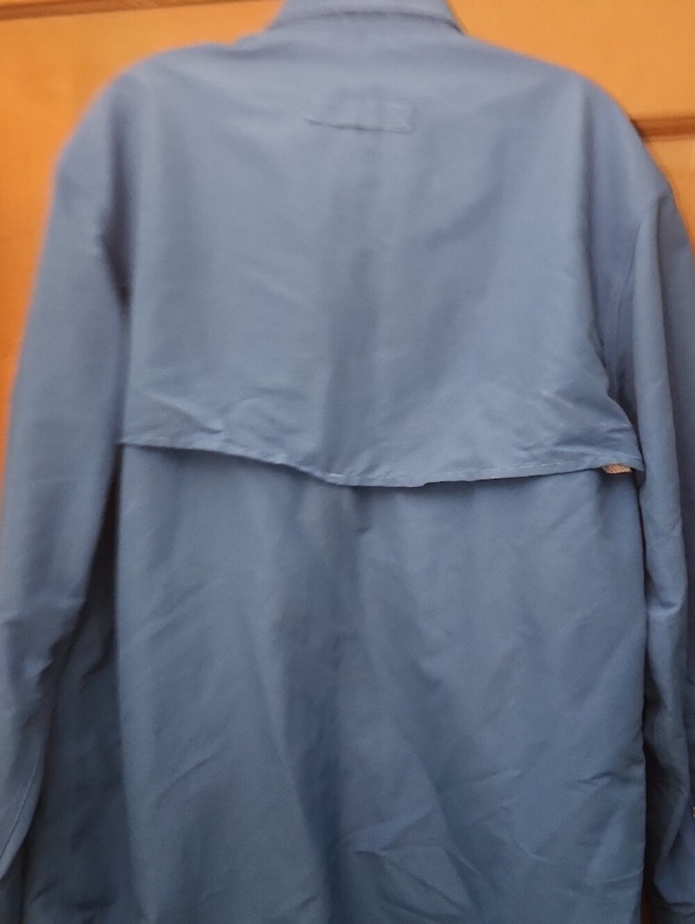 L.L. Bean Men's Light Blue Shirt Jacket with Button-Down Collar - Picture 6 of 6